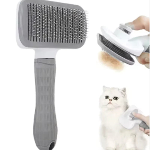Cepillo autolimpiante para mascotas