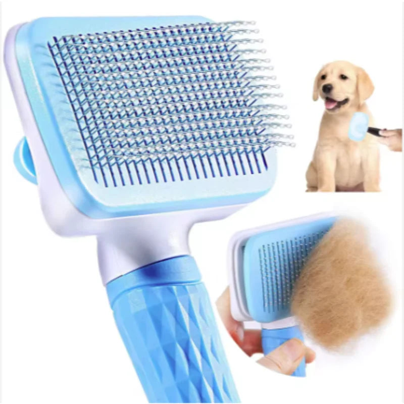 Cepillo autolimpiante para mascotas
